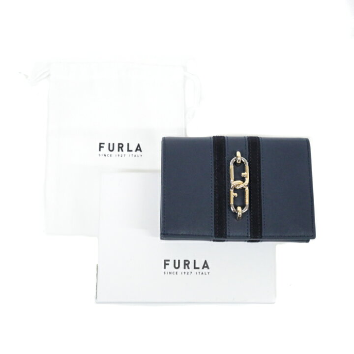 楽天市場】フルラ FURLA 三つ折り財布 レザー スエード WP00135  