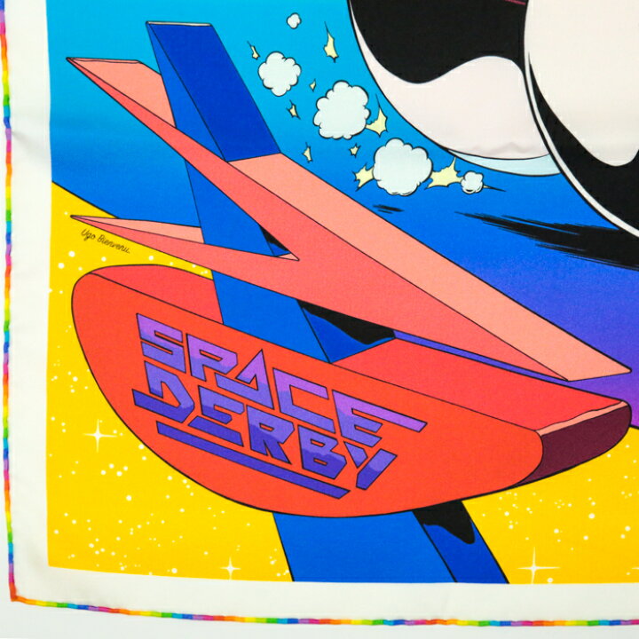 楽天市場】未使用 エルメス HERMES スカーフ カレ90 シルク SPACE  