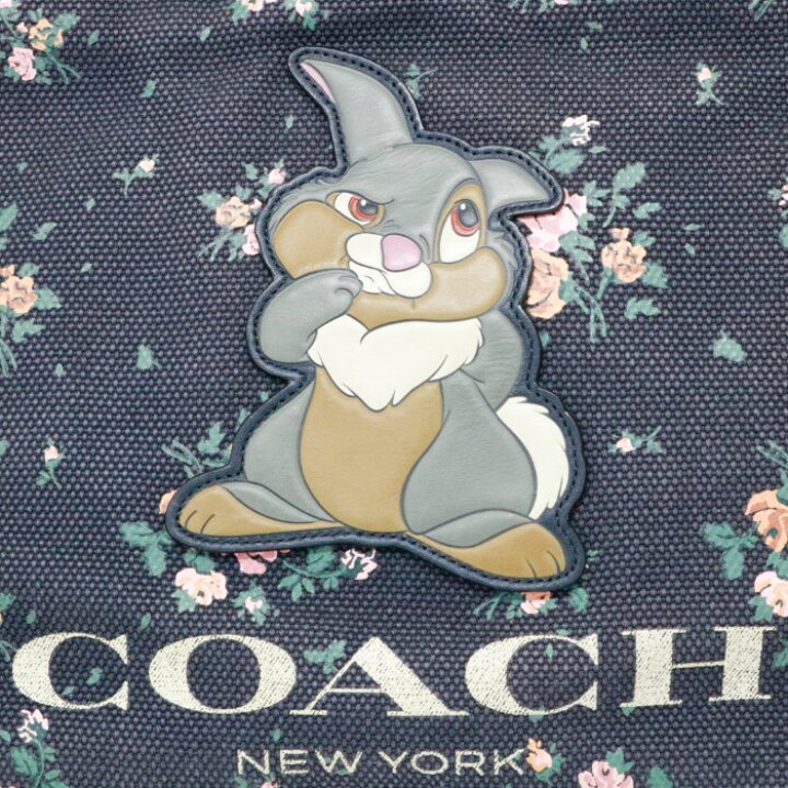 楽天市場】コーチ COACH トートバッグ キャンバス レザー フラワー 