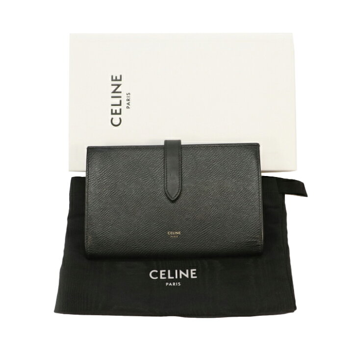 楽天市場】セリーヌ CELINE ラージ ストラップ ウォレット 長 