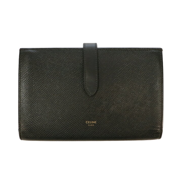 楽天市場】セリーヌ CELINE ラージ ストラップ ウォレット 長財布 