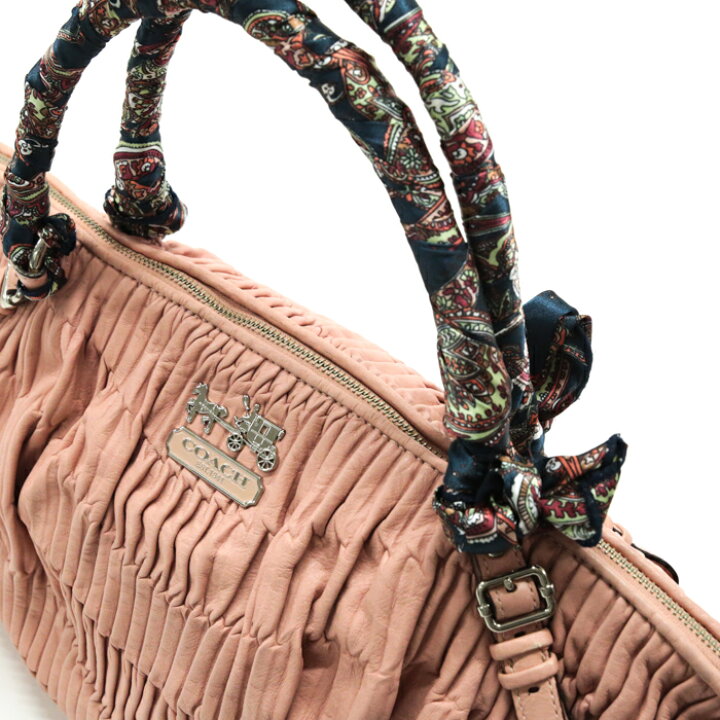 楽天市場】コーチ COACH マディソン ギャザー 2WAYバッグ レザー 15947