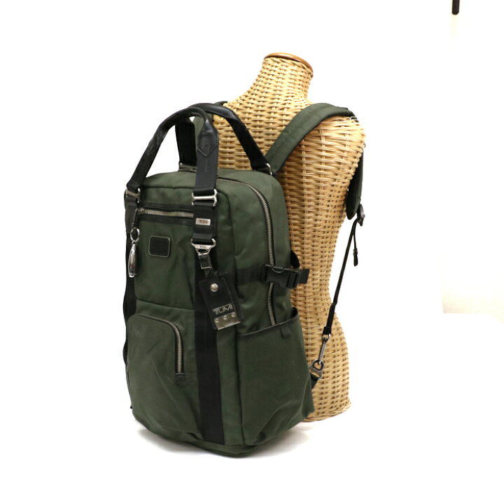 楽天市場】トゥミ TUMI ルジュヌ 2WAY バックパック キャンバス レザー 