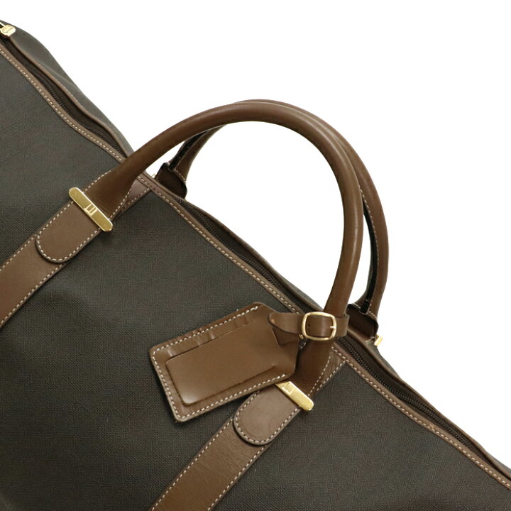 楽天市場】ダンヒル dunhill ボストンバッグ PVC レザー ショルダー 