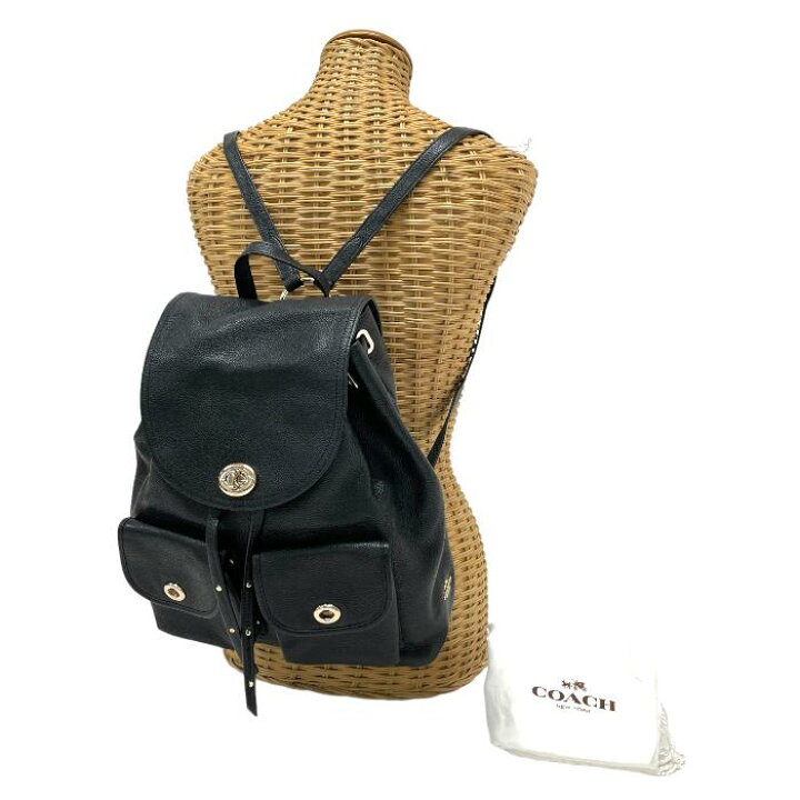 楽天市場】コーチ COACH ターンロック タイ レザー 35303 リュック 