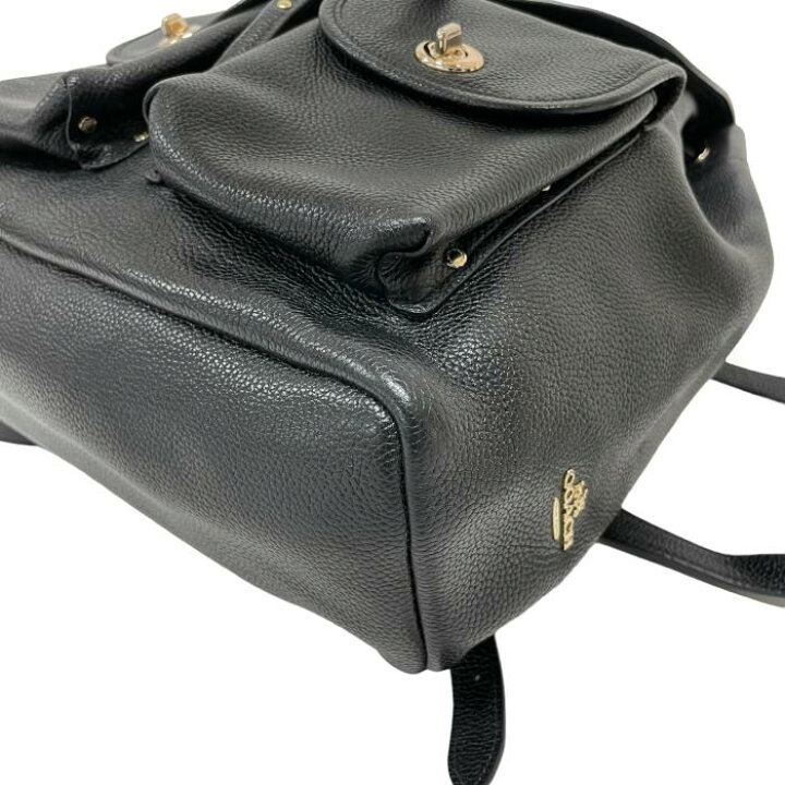 楽天市場】コーチ COACH ターンロック タイ レザー 35303 リュック 