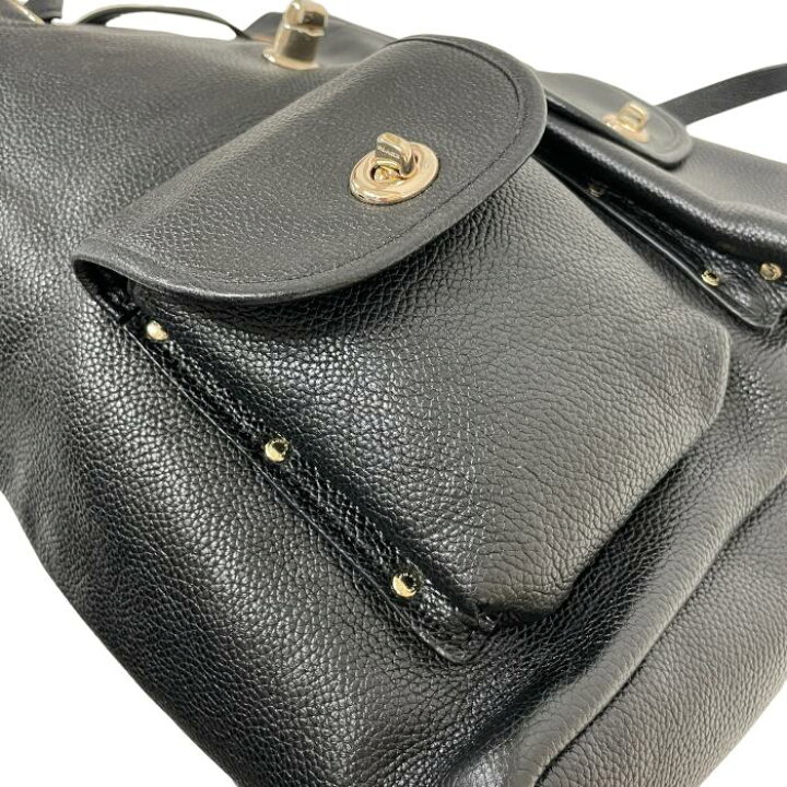 楽天市場】コーチ COACH ターンロック タイ レザー 35303 リュック 