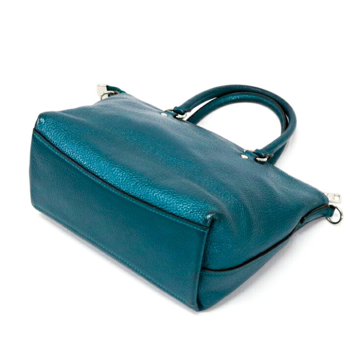 楽天市場】コーチ COACH ミニエマ サッチェル ペプルレザー メタリック  