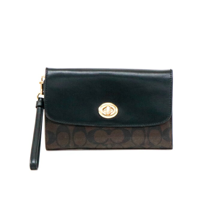楽天市場】コーチ COACH クラッチバッグ レザー PVC シグネチャー 
