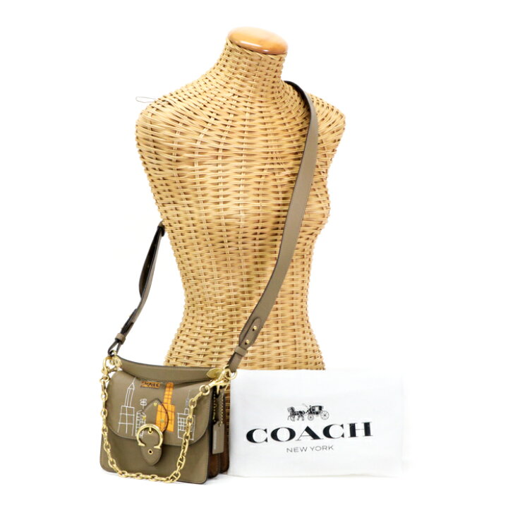 楽天市場】コーチ COACH 2WAYバッグ レザー バスキアコラボ 6894 