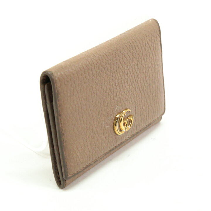 楽天市場】グッチ GUCCI カードケース レザー GGマーモント 474748  