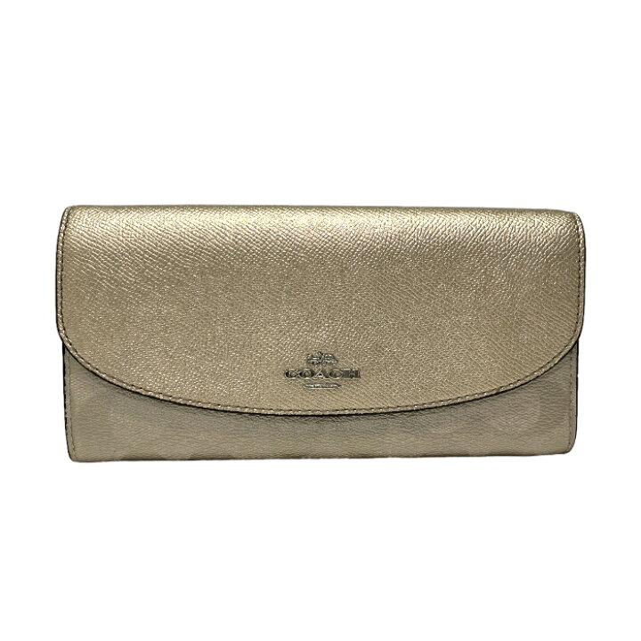 楽天市場】コーチ COACH スリム エンべロープ ウォレット レザー PVC 
