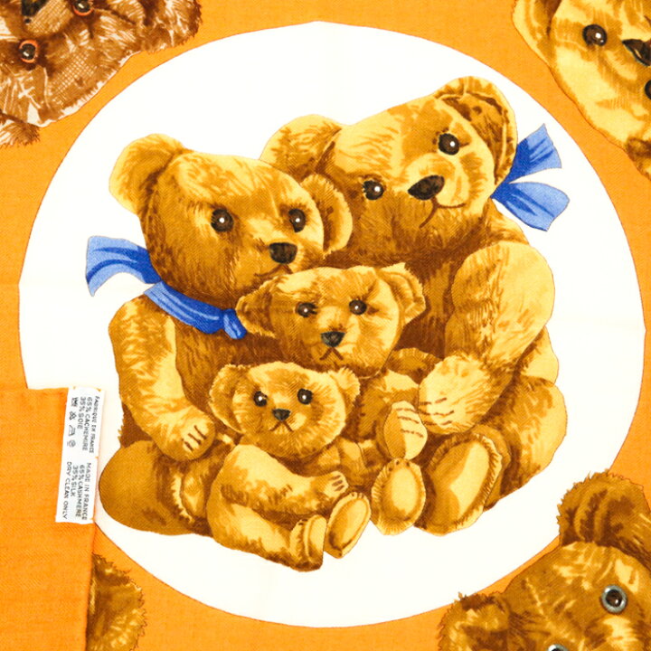 楽天市場】エルメス HERMES スカーフ カレ90 カシミヤ シルク  