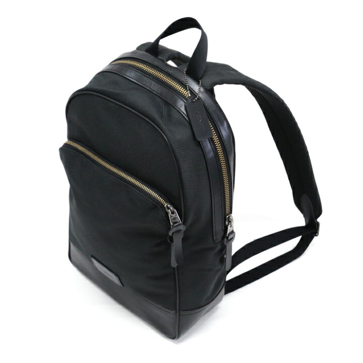 楽天市場】コーチ COACH スリム バックパック キャンバス レザー  