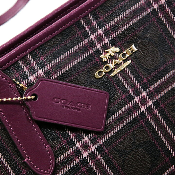楽天市場】コーチ COACH トートバッグ レザー PVC シグネチャー F80032 