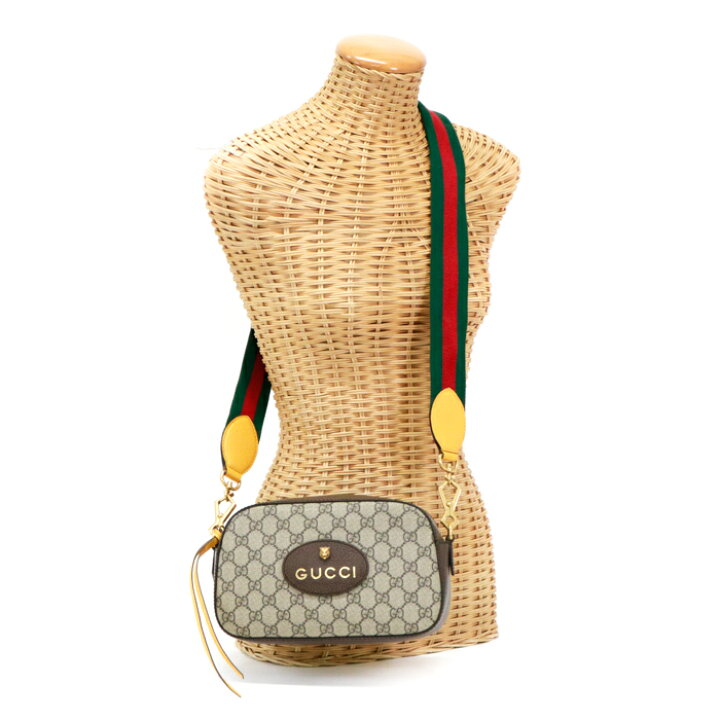 楽天市場】グッチ GUCCI ネオヴィンテージ メッセンジャーバッグ GG  