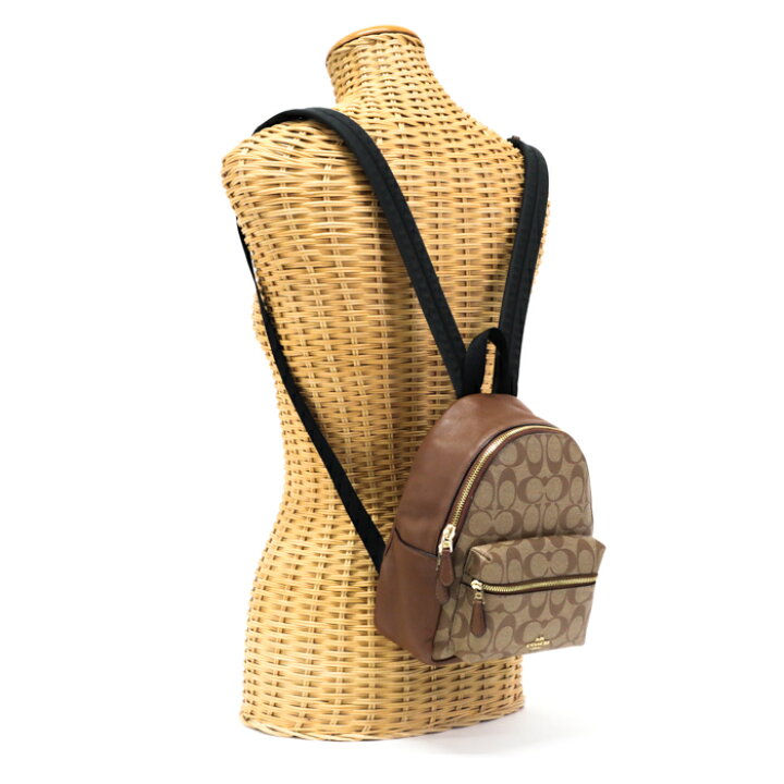 楽天市場】コーチ COACH ミニ リュック レザー PVC シグネチャー  