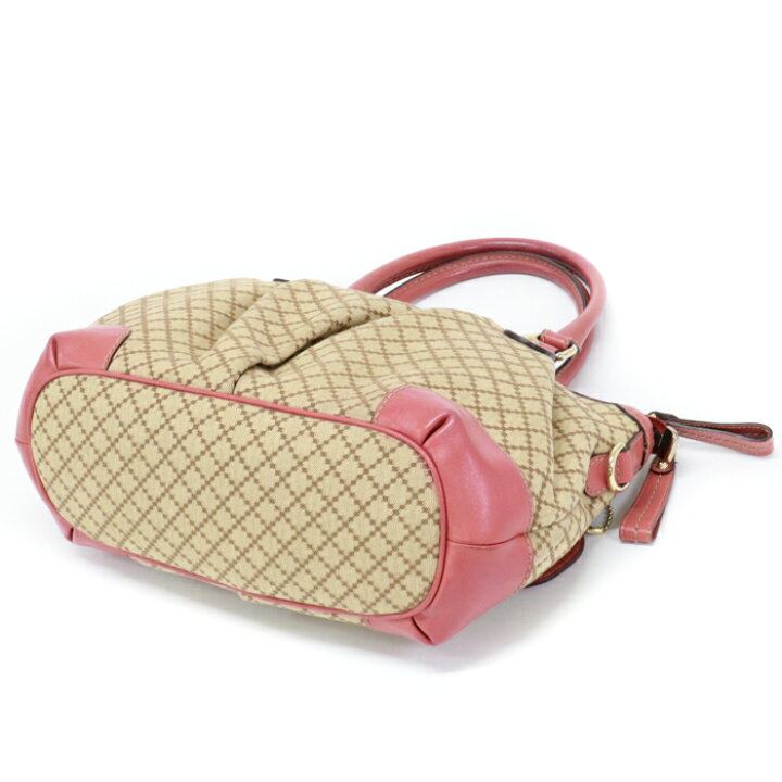 楽天市場】グッチ GUCCI スーキー ディアマンテ キャンバス レザー 