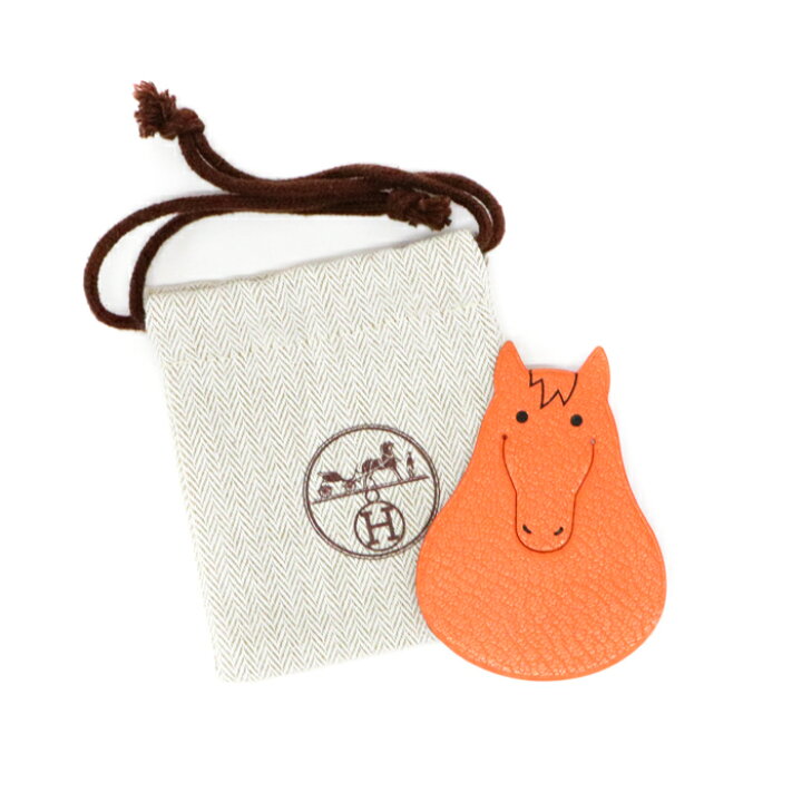 楽天市場】エルメス HERMES ピカブック ブックマーカー シェーブル 馬  