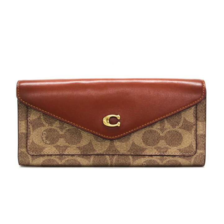 楽天市場】コーチ COACH ウィン ソフト ウォレット カラーブロック 
