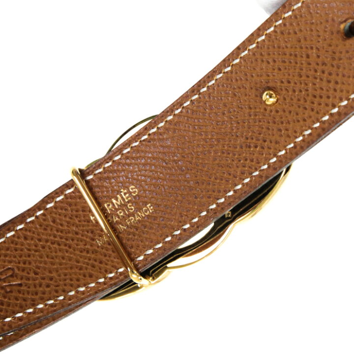 楽天市場】エルメス HERMES リング ベルト 70サイズ ボックスカーフ 