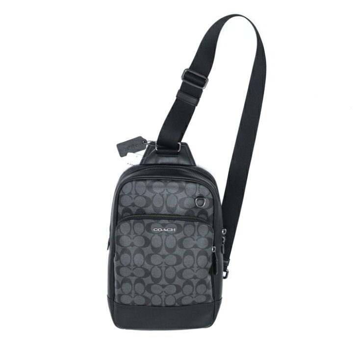 楽天市場】コーチ COACH グラハム ボディバッグ レザー PVC 