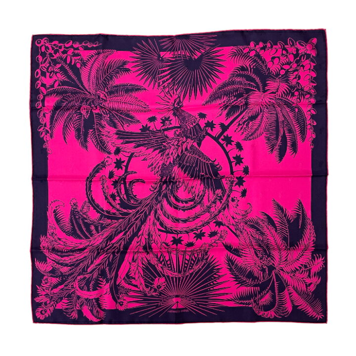 楽天市場】エルメス HERMES スカーフ カレ70 シルク Mythiques phoenix  