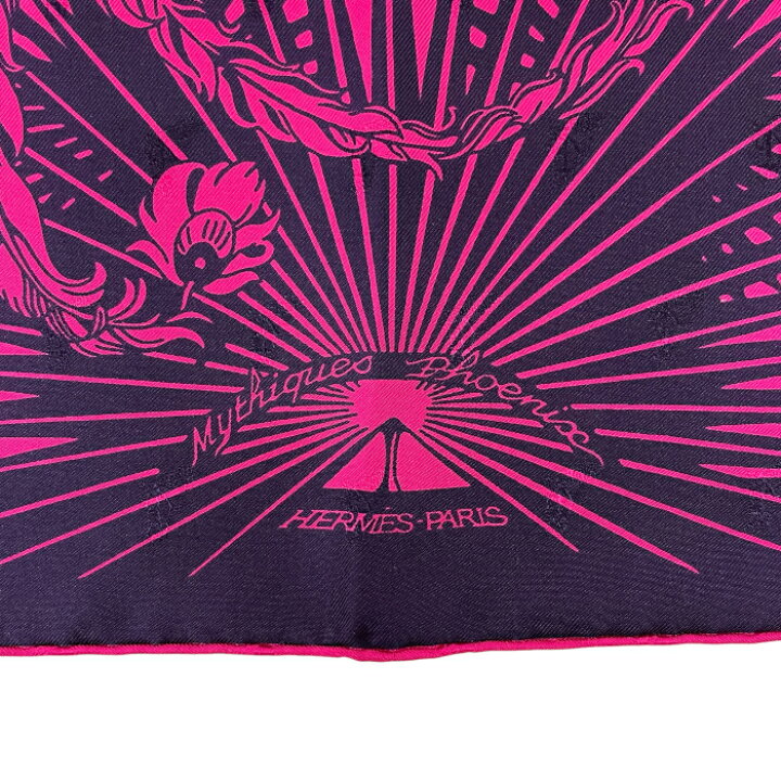 楽天市場】エルメス HERMES スカーフ カレ70 シルク Mythiques phoenix  