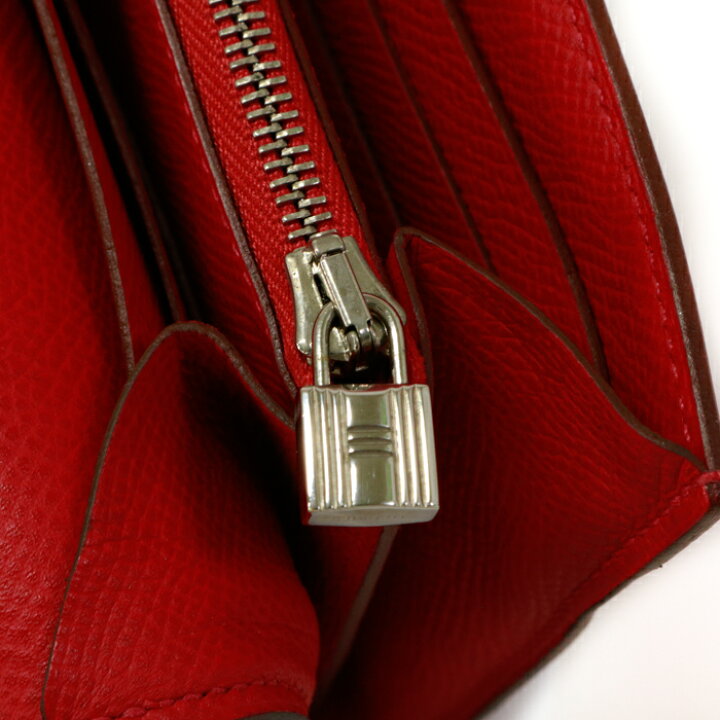 楽天市場】エルメス HERMES ケリーウォレット ロング エプソン SV金具 