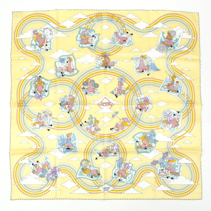 楽天市場】未使用・展示品 エルメス HERMES スカーフ カレ70 シルク  