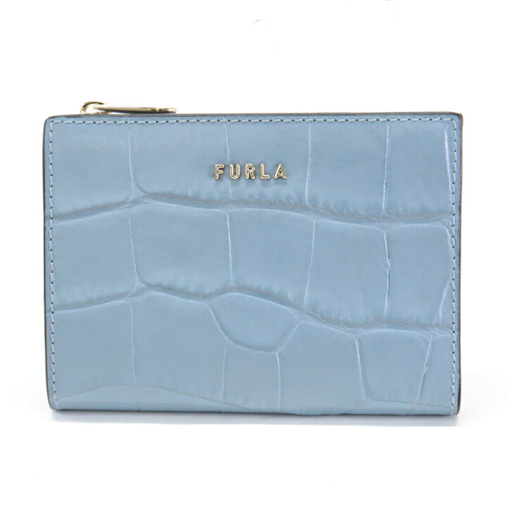 楽天市場】フルラ FURLA 二つ折り財布 クロコ型押し レザー WP00167  