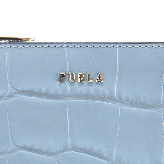 楽天市場】フルラ FURLA 二つ折り財布 クロコ型押し レザー WP00167