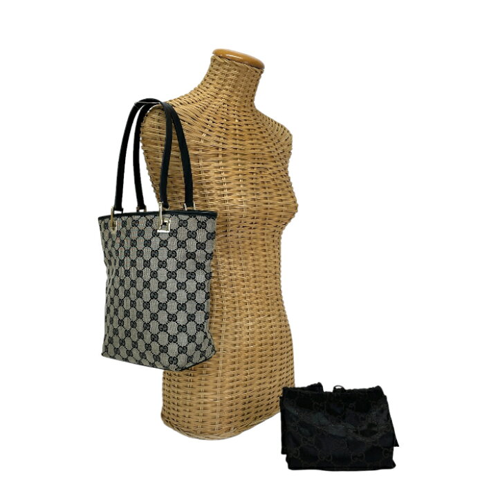 楽天市場】グッチ GUCCI トートバッグ GGキャンバス レザー 002 1099 