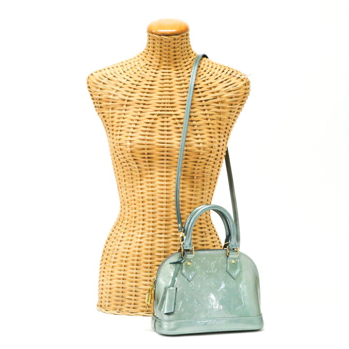 楽天市場】ルイヴィトン LOUIS VUITTON アルマBB モノグラム ヴェルニ 