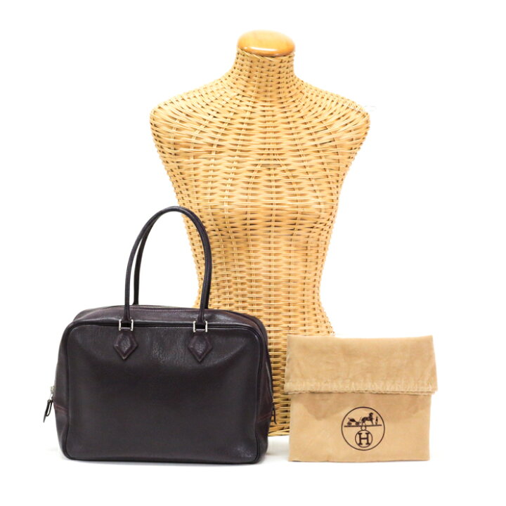楽天市場】エルメス HERMES プリュム32 シェーブル (レザー) SV金具 