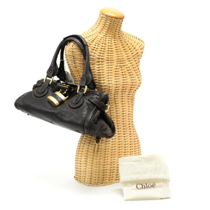 楽天市場】クロエ Chloe パディントン ハンドバッグ レザー 5391  