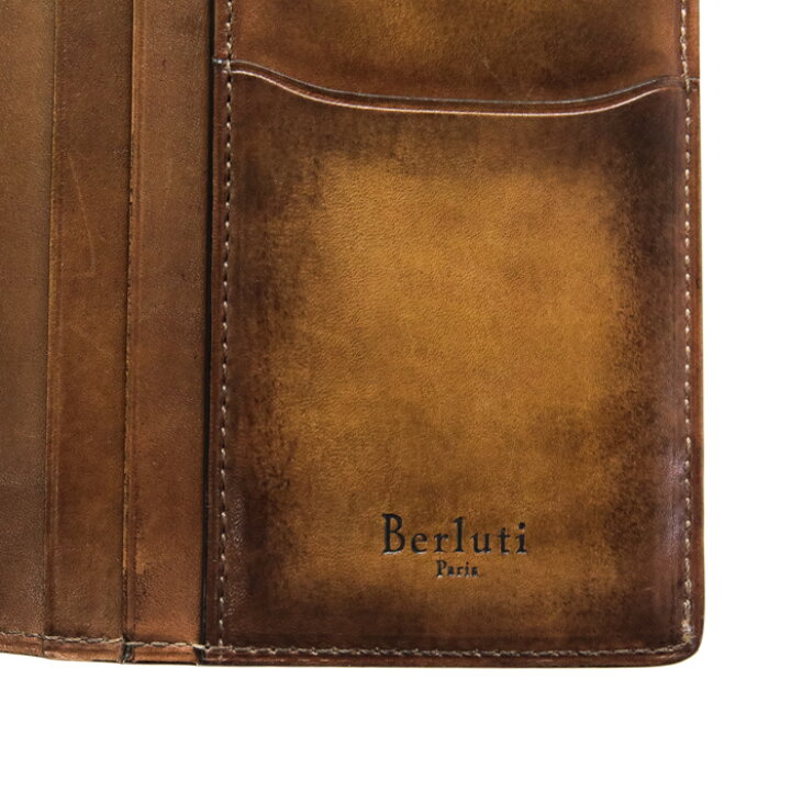 楽天市場】ベルルッティ Berluti エベネ スクリットレザー レザー 二 