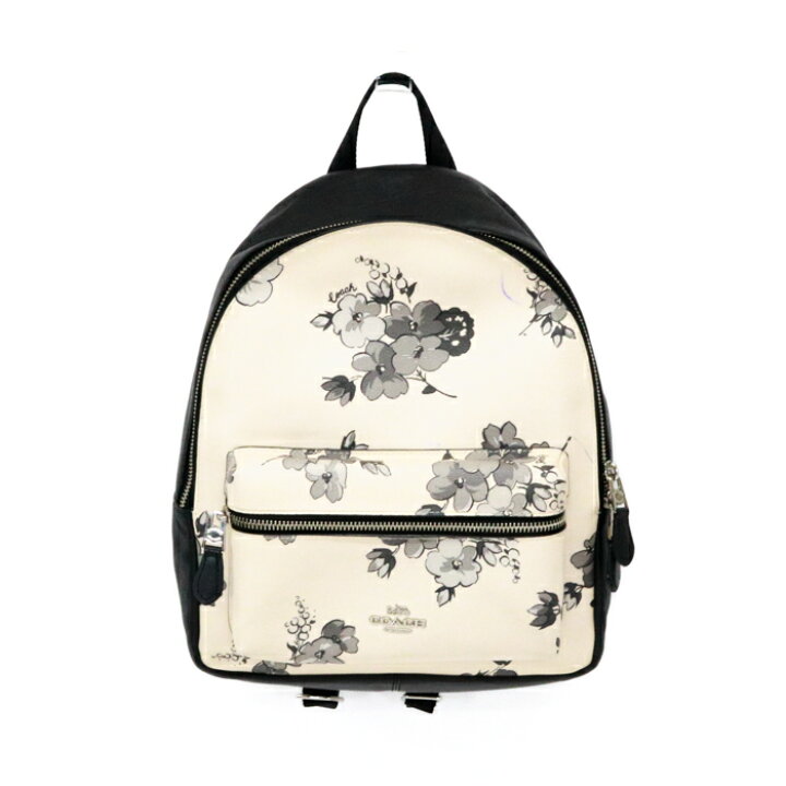 楽天市場】コーチ COACH リュック レザー PVC フラワープリント F75917 