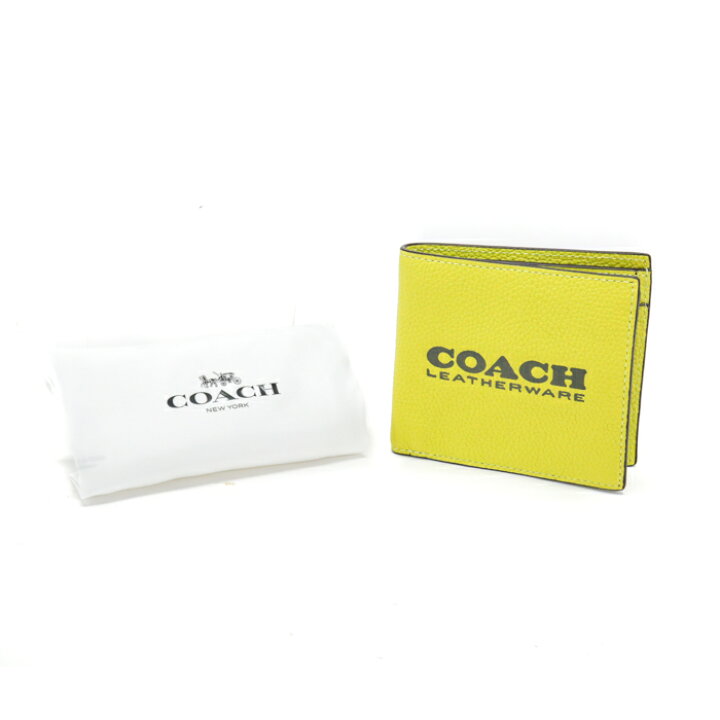 楽天市場】コーチ COACH 二つ折り財布 レザー ロゴ C6700 ミディアム 