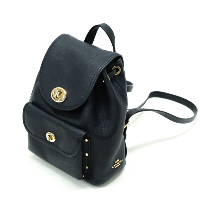 楽天市場】コーチ COACH ロゴ ミニ リュックサック レザー 37581  