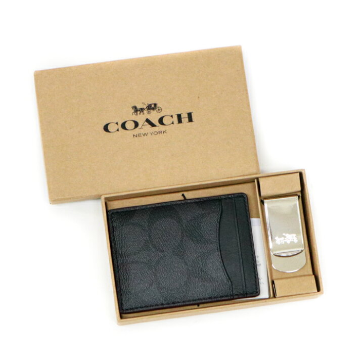 楽天市場】未使用・展示品 コーチ COACH カードケース レザー PVC 