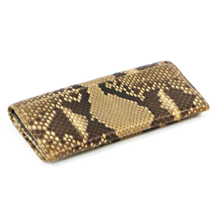 楽天市場】グッチ GUCCI コンチネンタルウォレット パイソン (レザー 