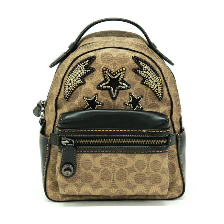 楽天市場】コーチ COACH レインボークリスタル バックパック レザー  