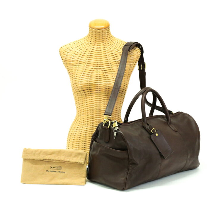 楽天市場】コーチ COACH ボストンバッグ レザー 0524 トラベルバッグ  