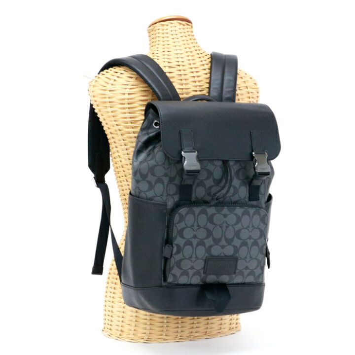 楽天市場】コーチ COACH トラック バックパック レザー PVC  