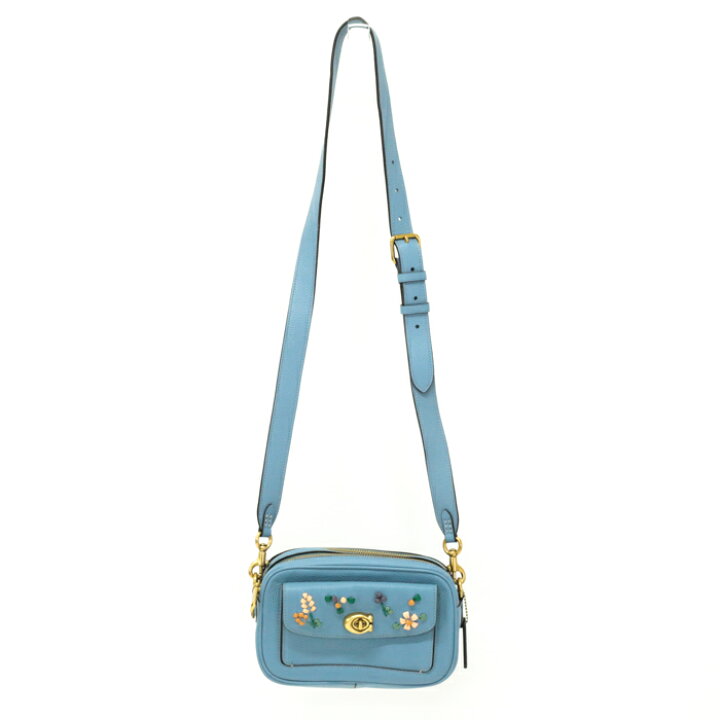楽天市場】コーチ COACH ウィロウ カメラバッグ レザー 花柄 C3881 