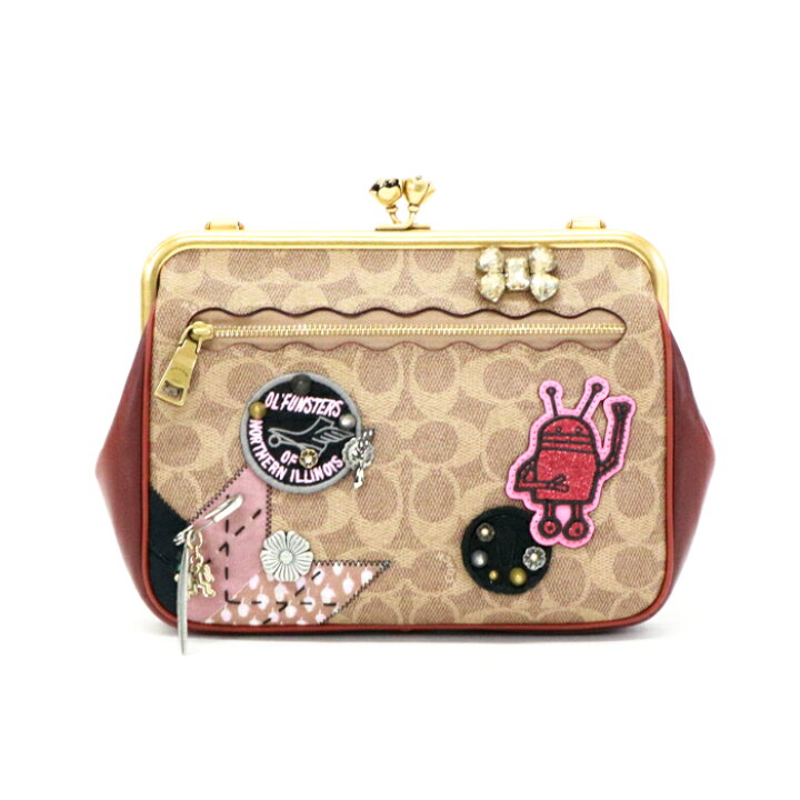 楽天市場】コーチ COACH ショルダーバッグ レザー PVC シグネチャー 