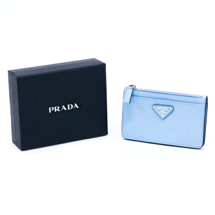 楽天市場】未使用・展示品 プラダ PRADA サフィアーノ トライアングル  