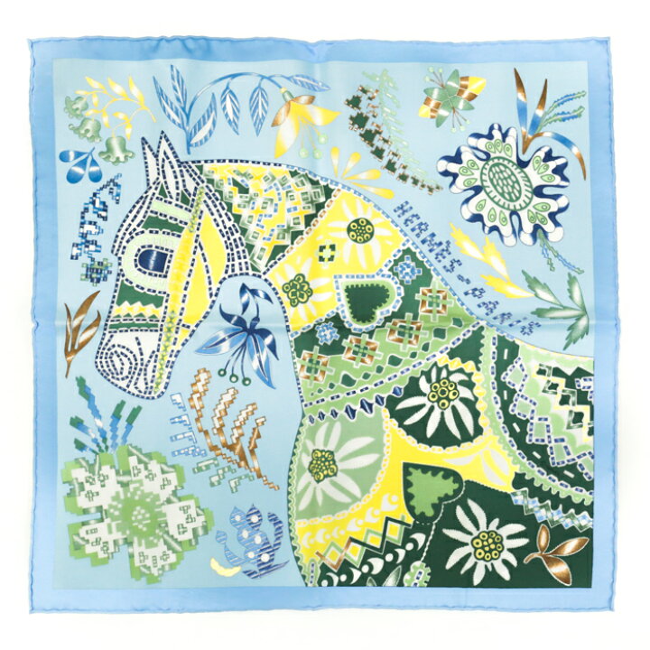 楽天市場】未使用・展示品 エルメス HERMES スカーフ カレ45 プチカレ  