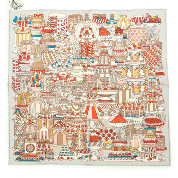 楽天市場】未使用・展示品 エルメス HERMES スカーフ カレ45 シルク  